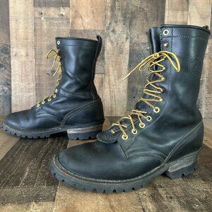 Whites Hathorn Explorer H7806 Logger Packer Plain Toe Work Boots Mens 10.5 D
